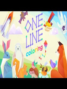 One Line Colouring In One Line Coloring En Ucuz Satın Al